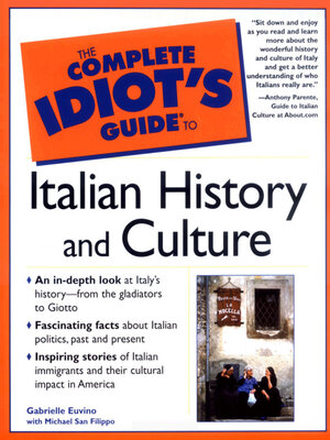 cover image of The Complete Idiot's Guide to Italian History and Culture